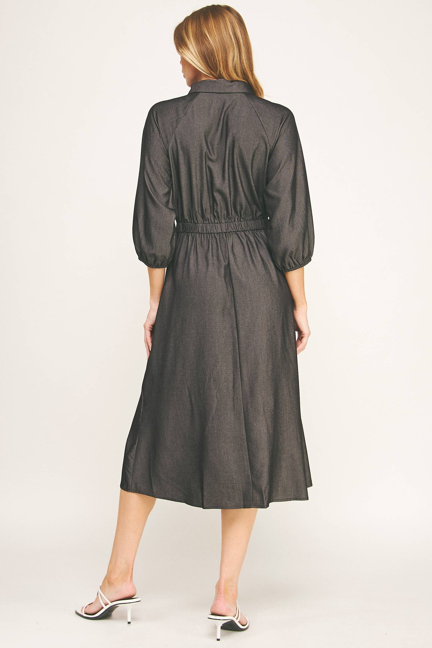 Chloe Chambray Midi