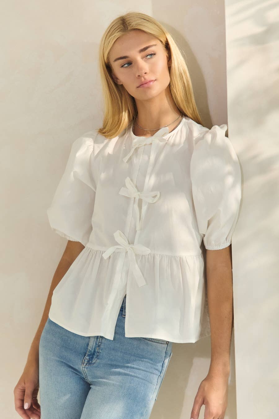 The White Whisper Blouse