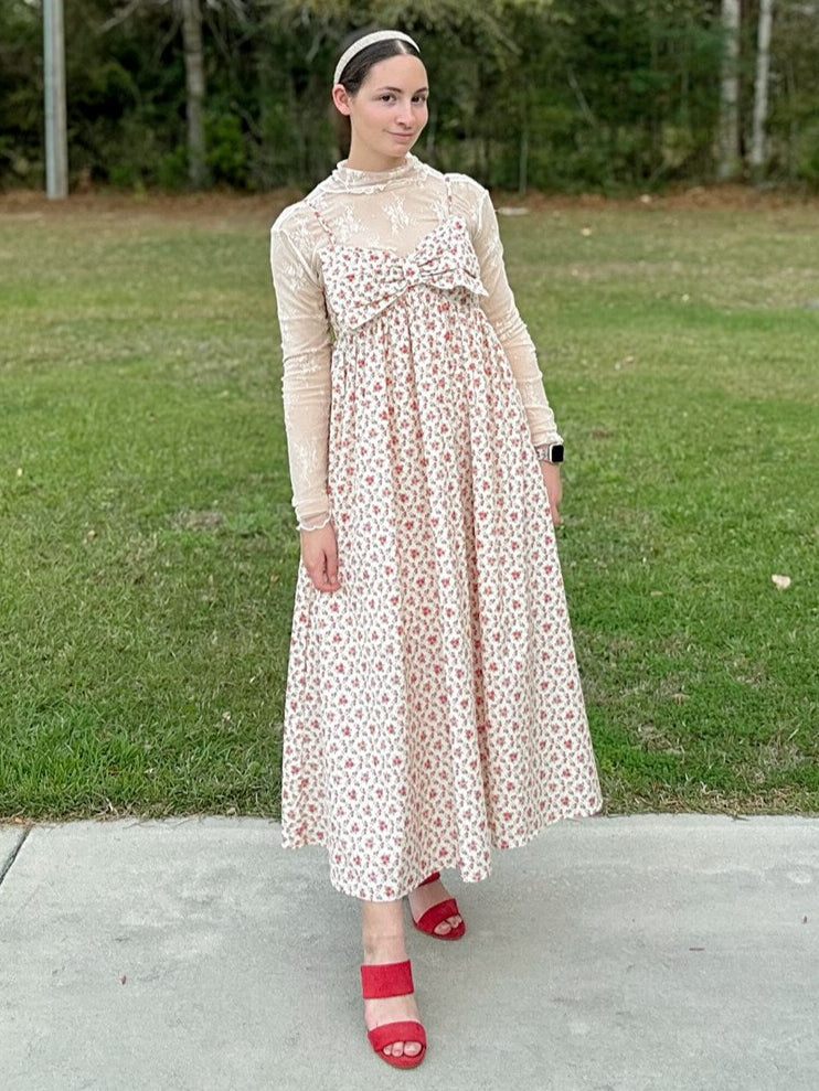 Blossom Bow Maxi