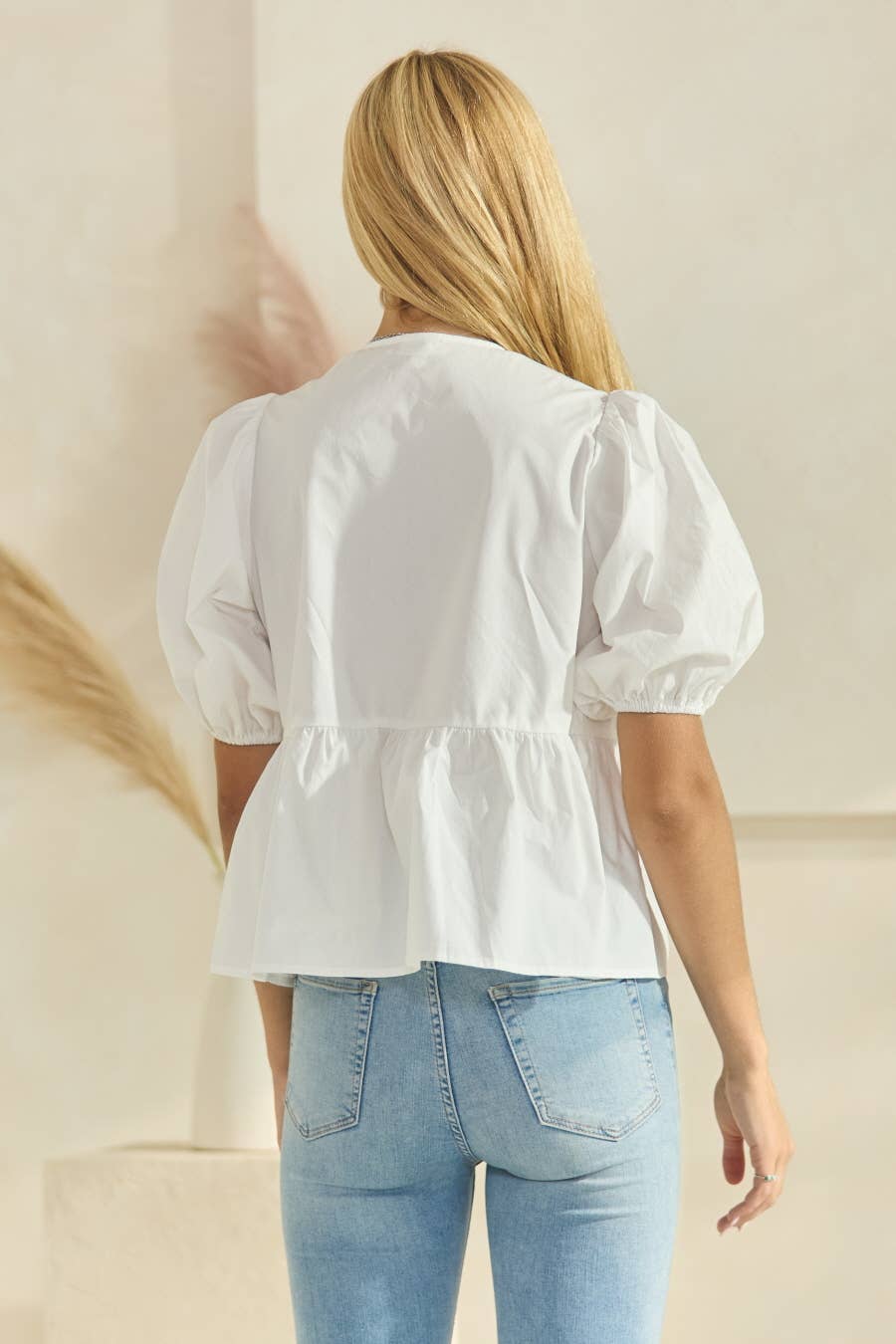 The White Whisper Blouse