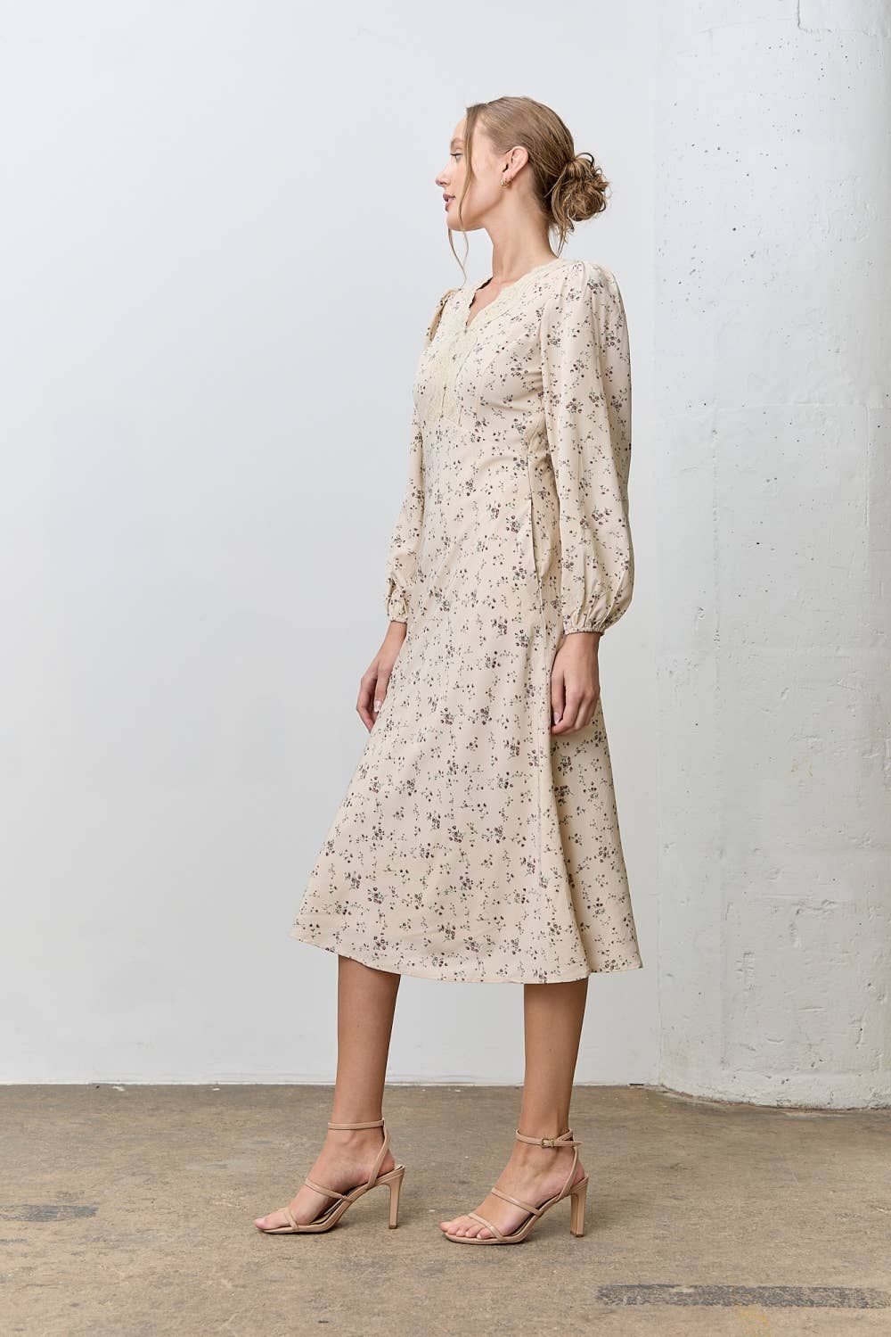 Chantilly Floral Midi
