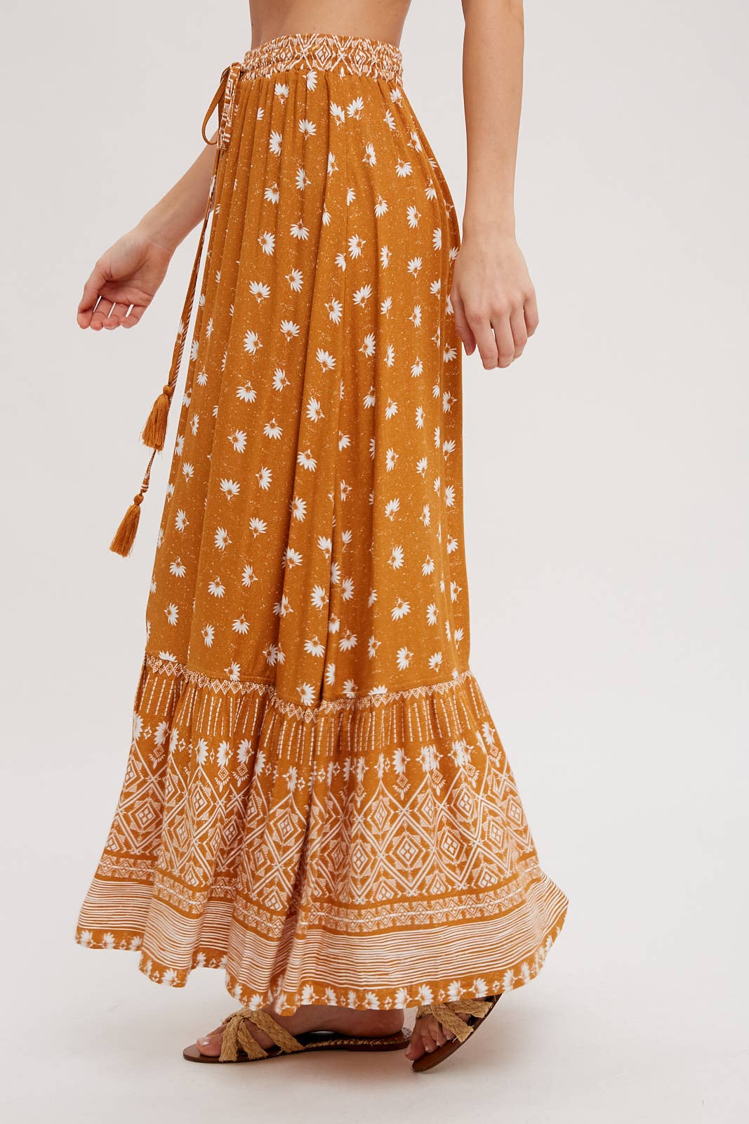 Terracotta Horizon Boho Maxi