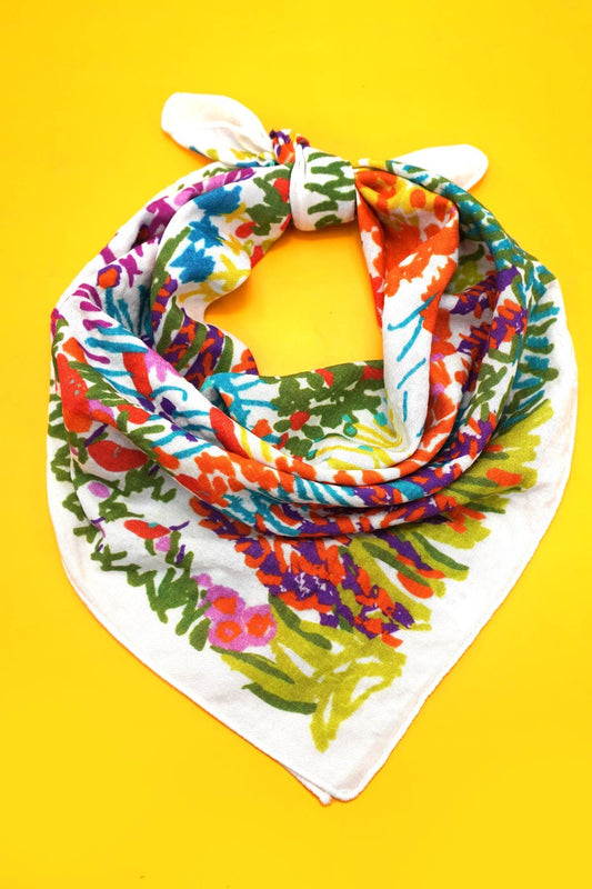Petal Canvas Bandana Scarf