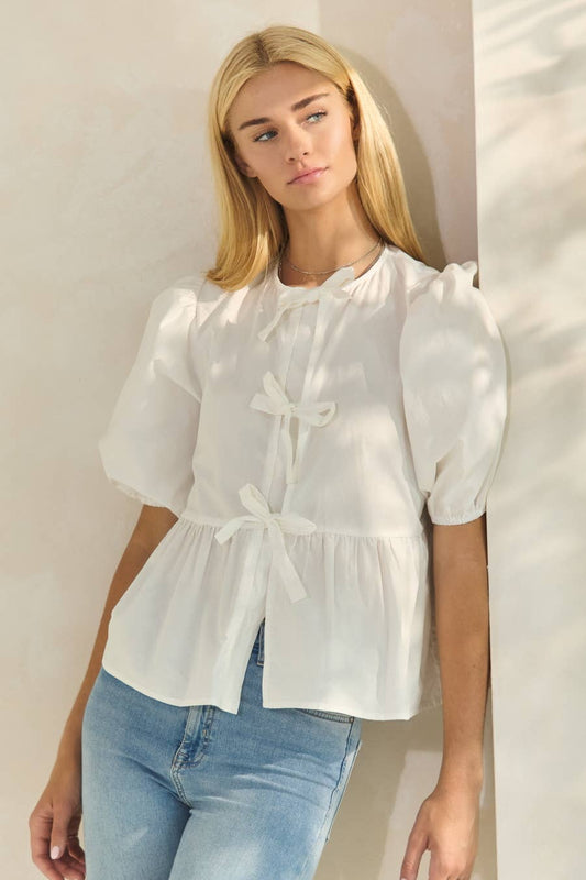 The White Whisper Blouse