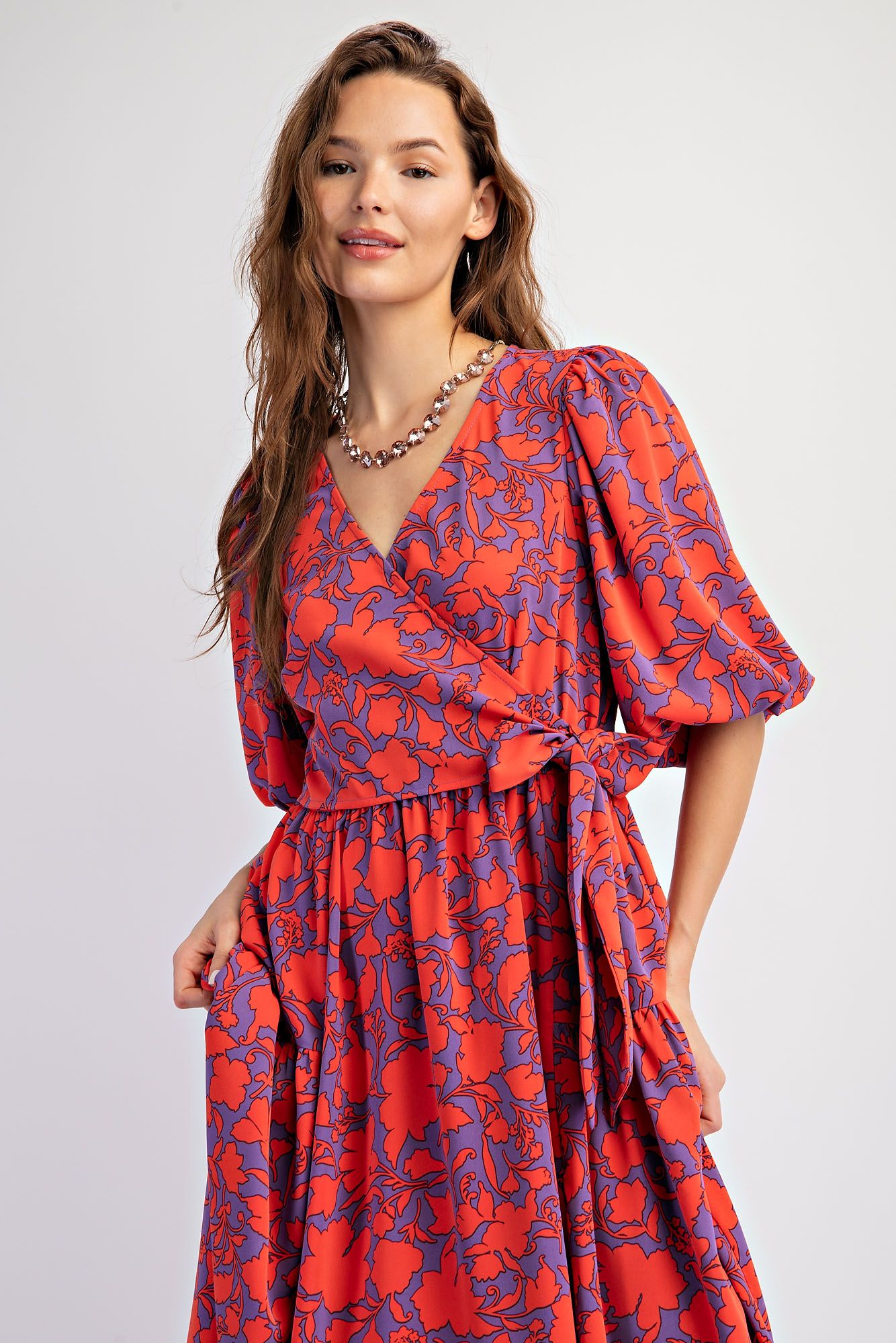 Wrapped in Grace Dress