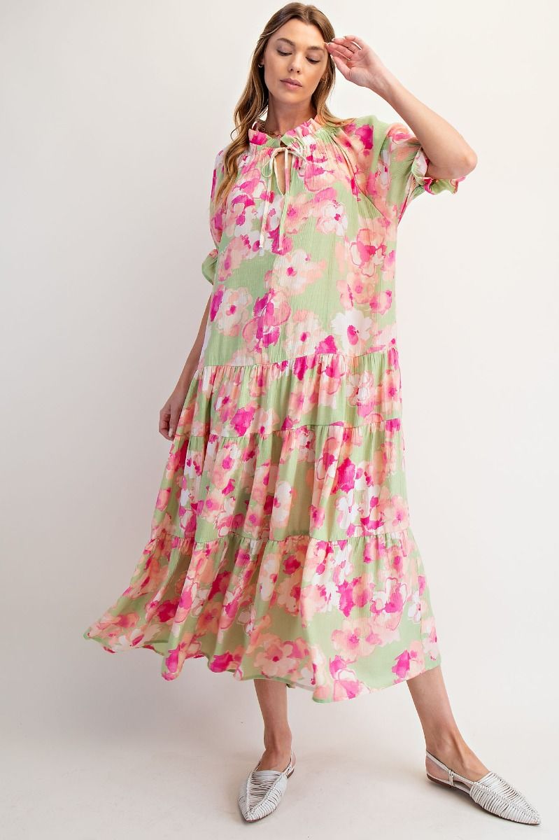 Blooming Beauty Tiered Dress