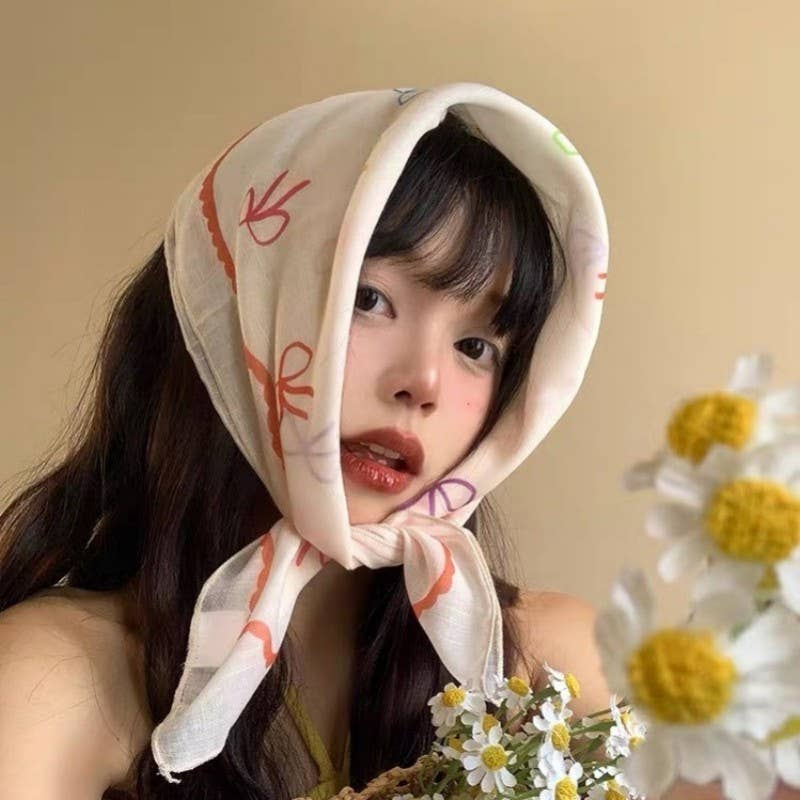 Confetti Bows Bandana Scarf