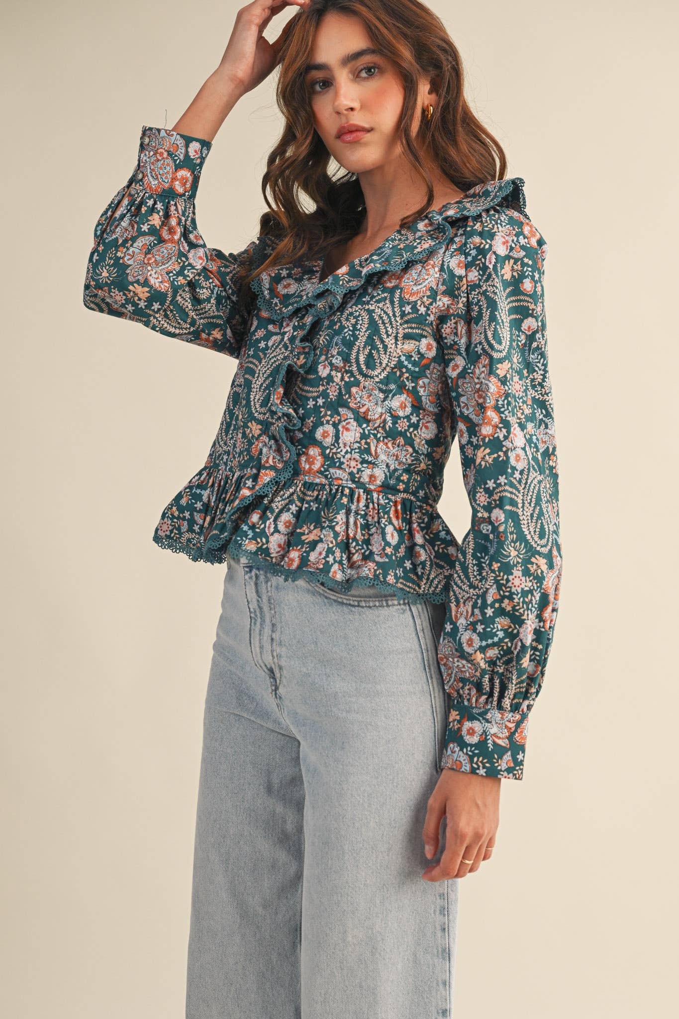 Heirloom Paisley Blouse
