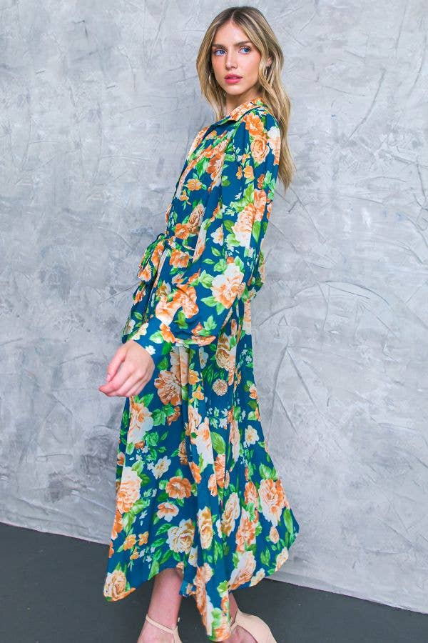 The Margaret Button Midi