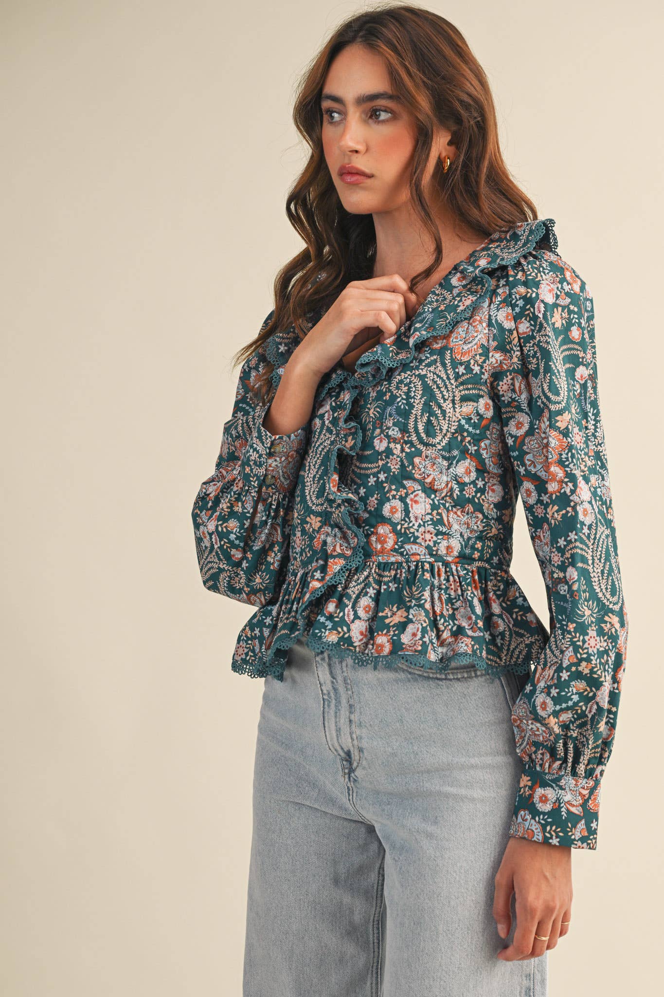 Heirloom Paisley Blouse