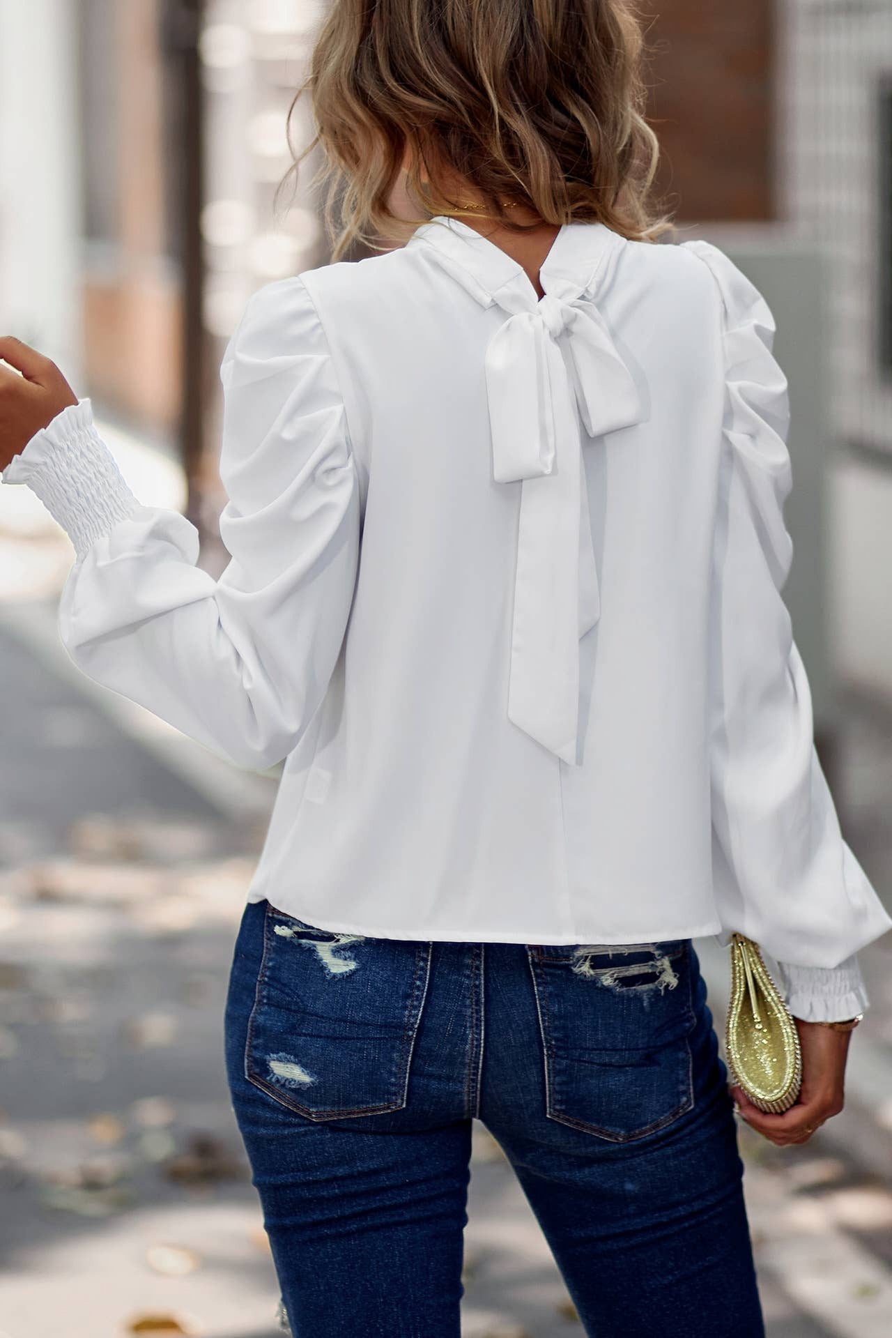 Women's Long Sleeve Blouse Shirt Top