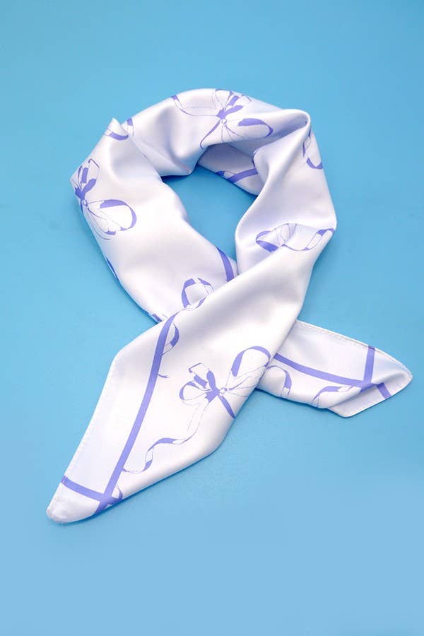 Ribbon Reverie Bandana Scarf