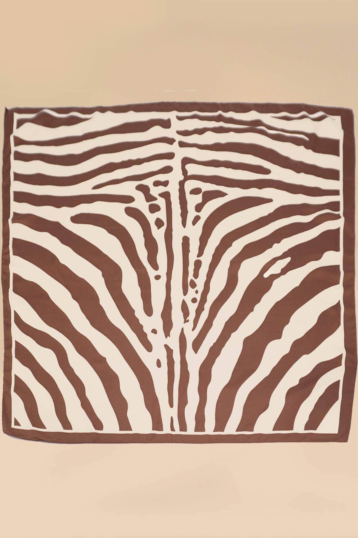 Wild Elegance Zebra Scarf