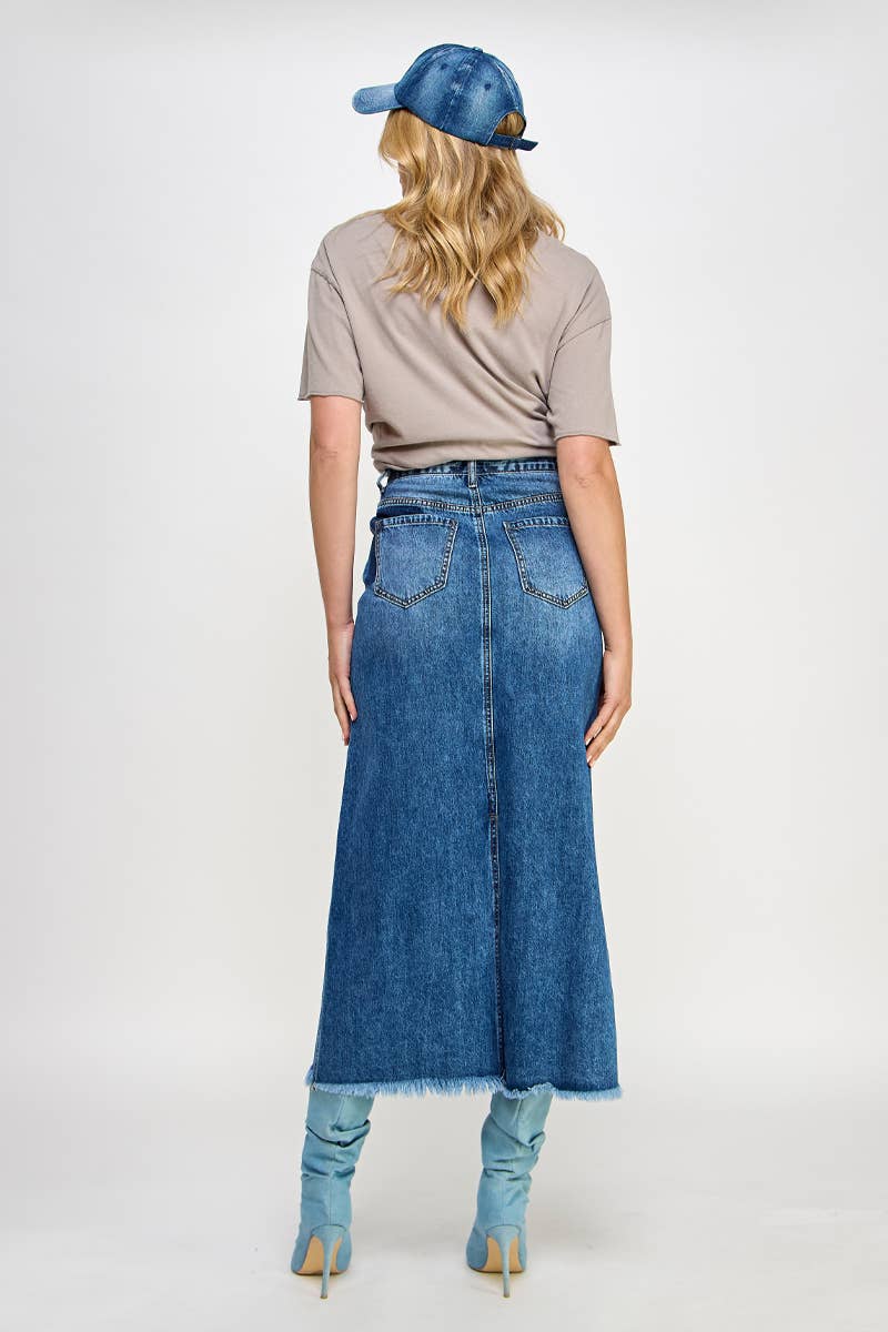The Revival Denim Skirt