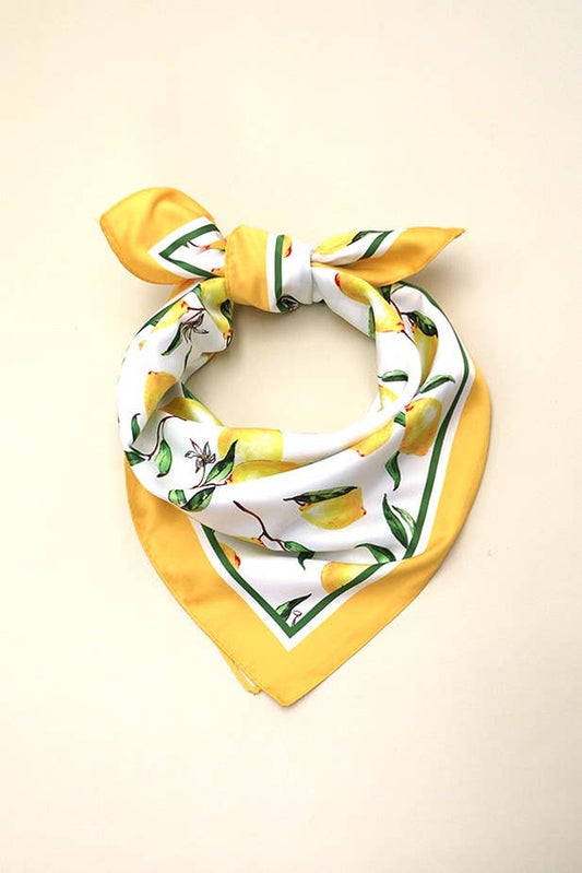 Zesty Bloom Bandana Scarf