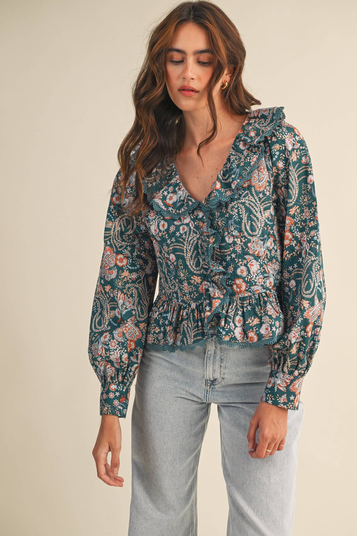 Heirloom Paisley Blouse