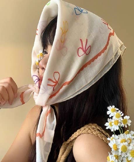 Confetti Bows Bandana Scarf