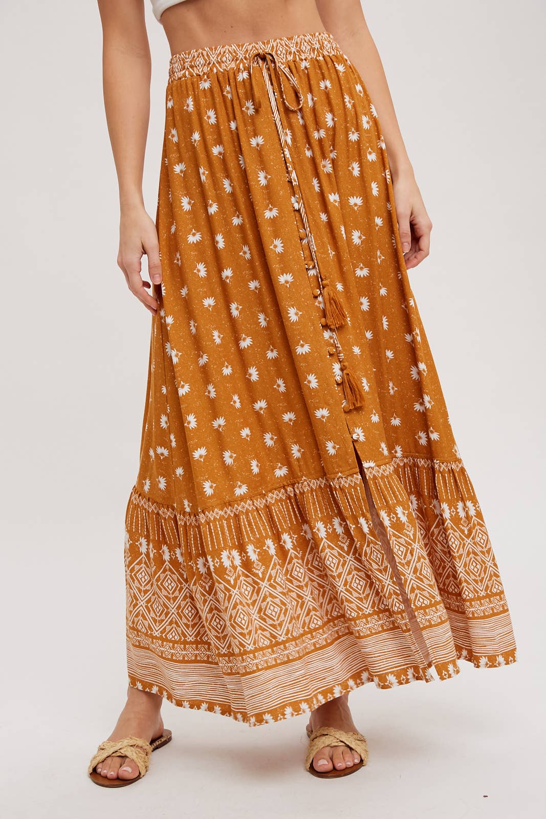 Terracotta Horizon Boho Maxi