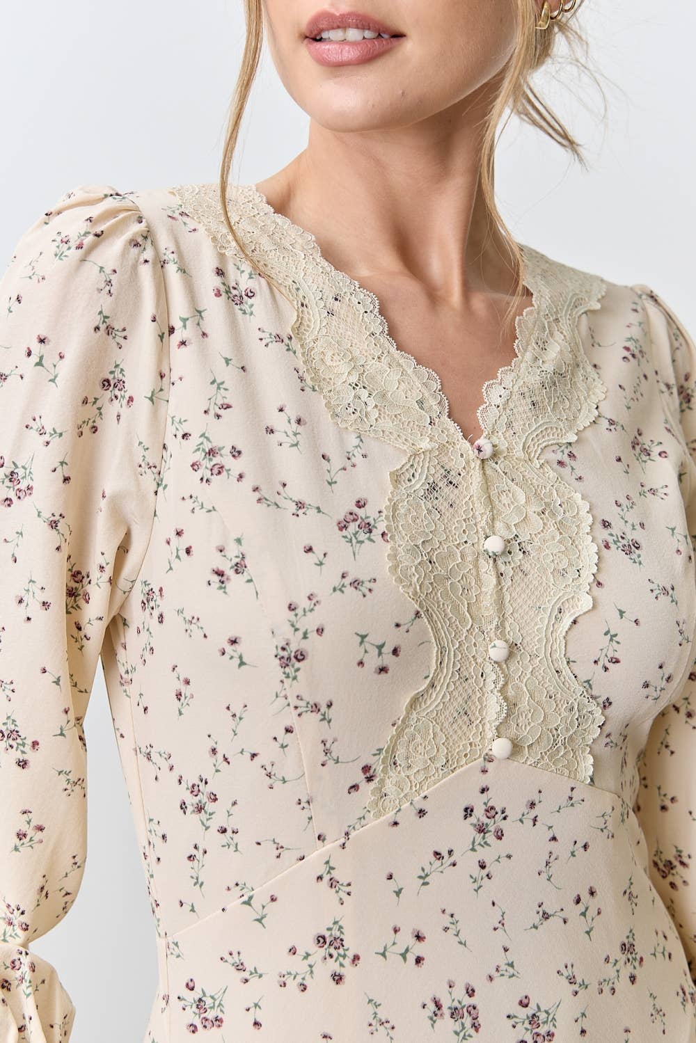 Chantilly Floral Midi