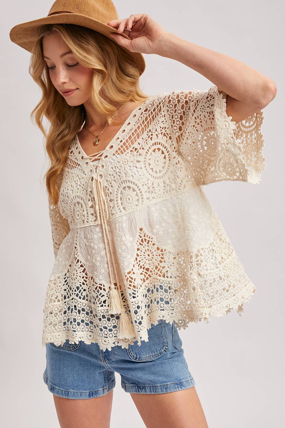 Boho Bliss Tassel Tunic