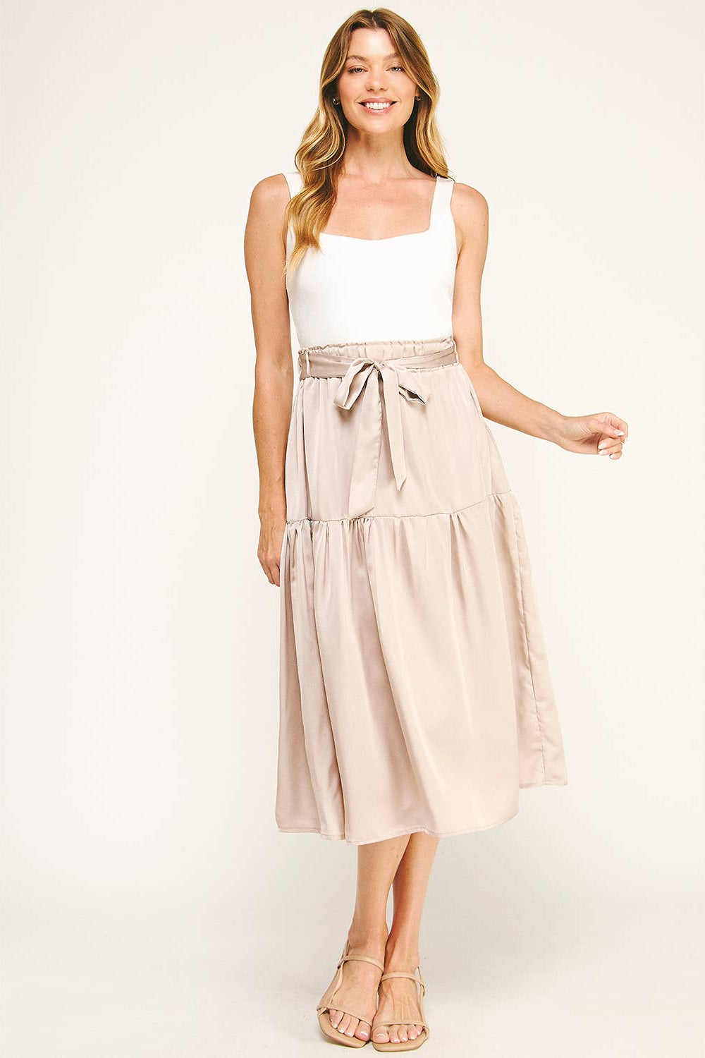 Sahara Satin Skirt