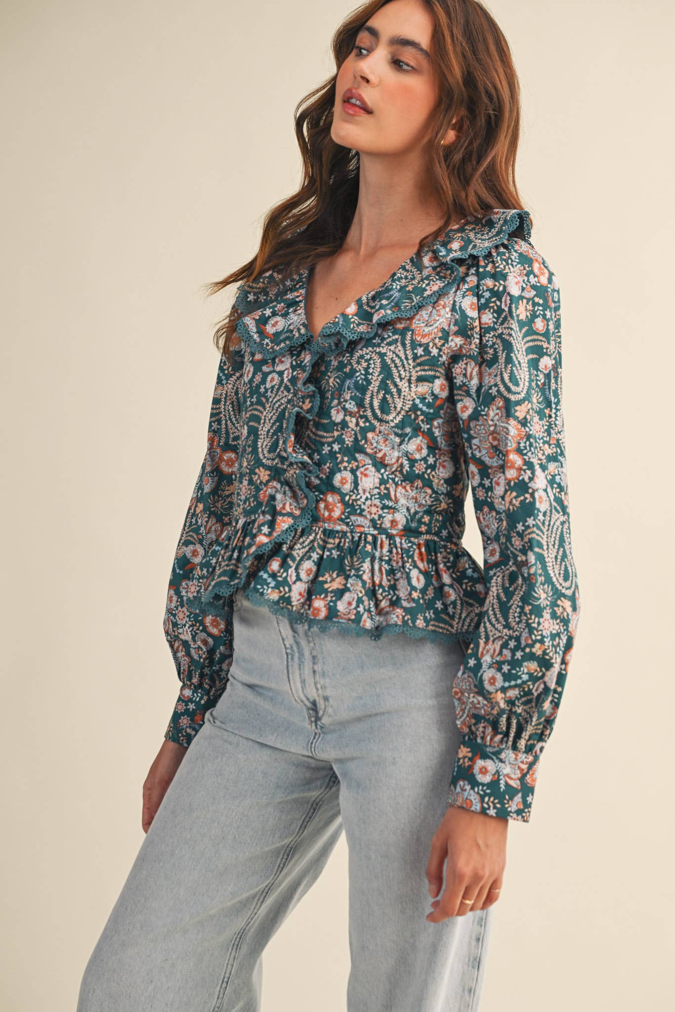 Heirloom Paisley Blouse