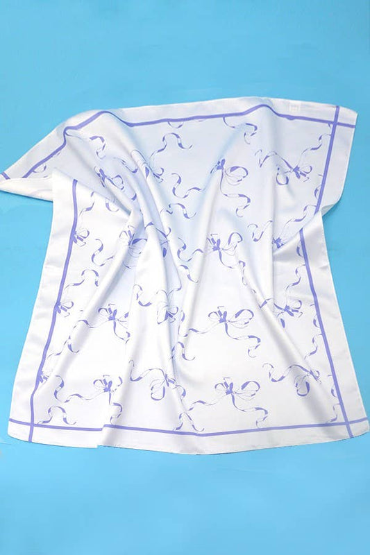 Ribbon Reverie Bandana Scarf