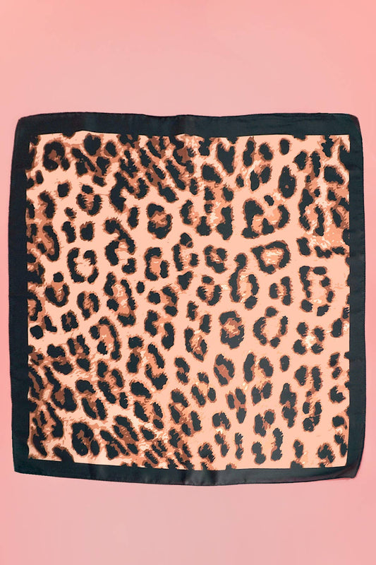 Animal Leopard Print Scarf