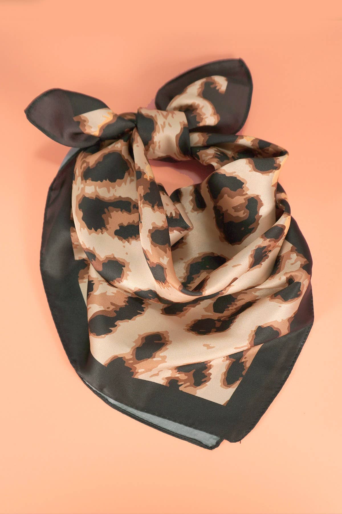 Animal Leopard Print Scarf