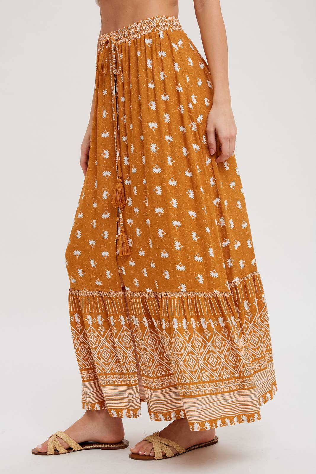 Terracotta Horizon Boho Maxi