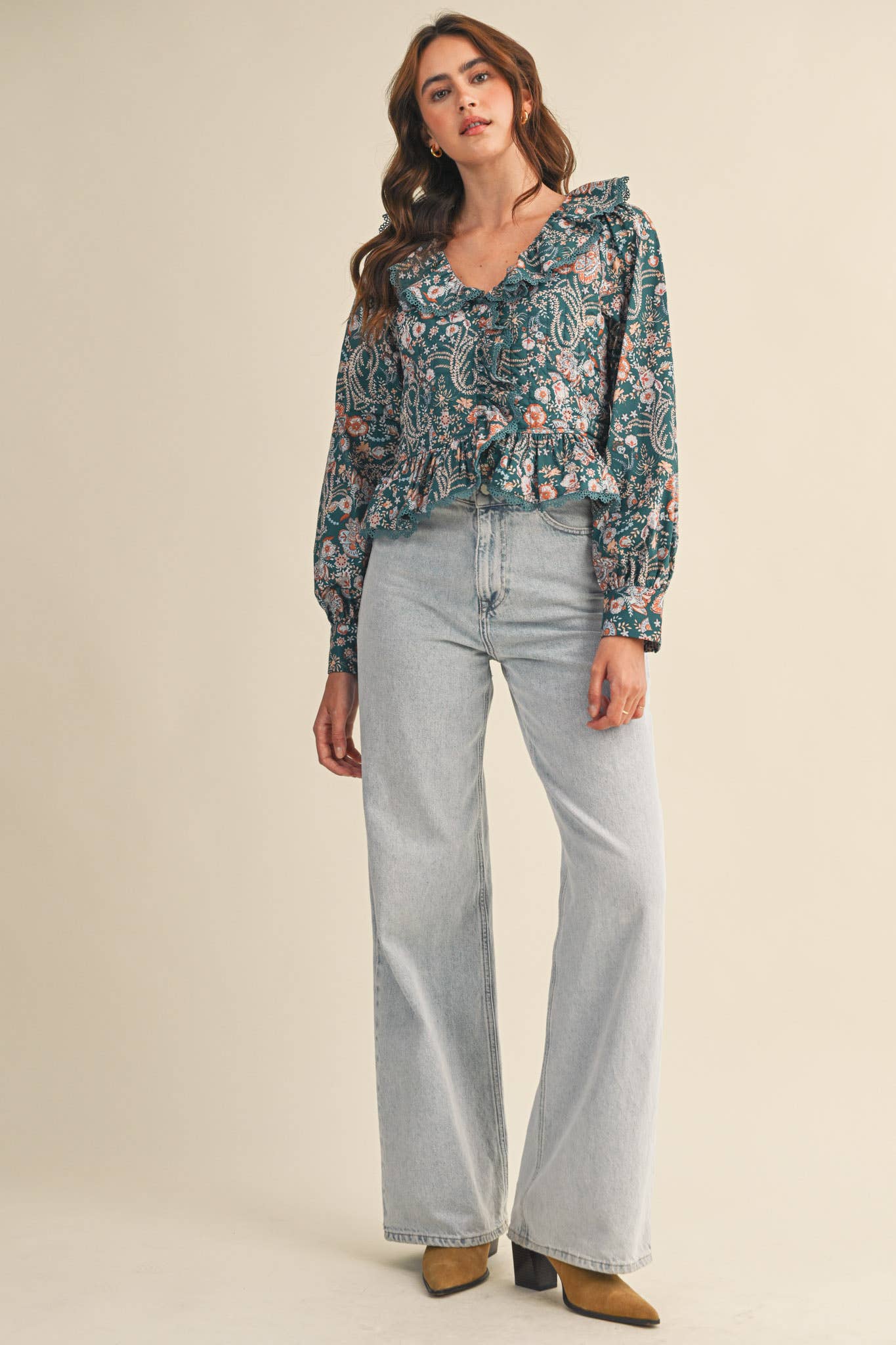 Heirloom Paisley Blouse