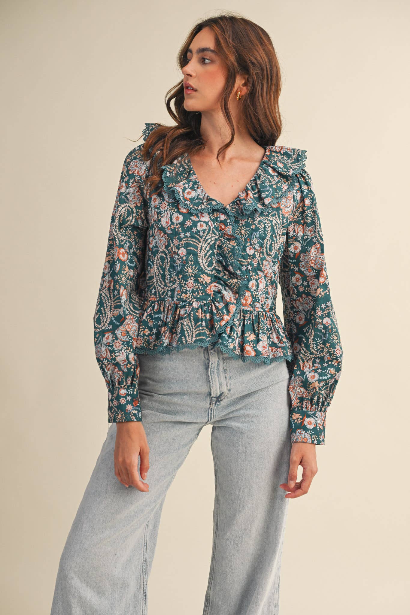 Heirloom Paisley Blouse