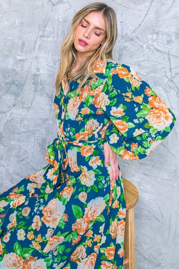 The Margaret Button Midi