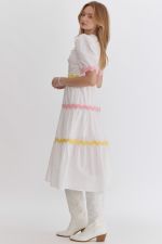 Sunny Day Rick Rack Dress