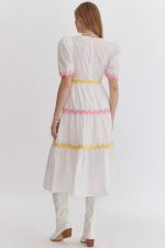 Sunny Day Rick Rack Dress